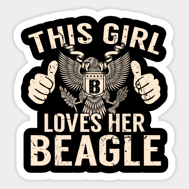 BEAGLE Sticker by Jeffrey19988